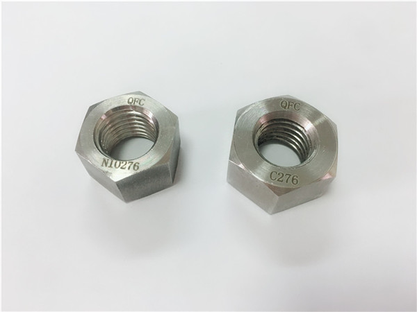 framleiðandi sérstakra álfasta festinga hastelloy c276 hnetur