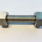 pinnar boltar c / w 2 þungir álögboltar